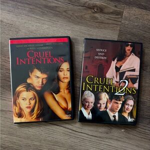 Cruel Intentions  Part 1 And 2 On DVD